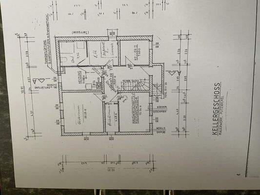 Grundriss Untergeschoss