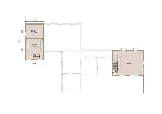 Grundriss Keller