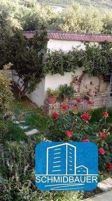 Kreta, Peri: Einfamilienhaus mit schönem Garten und toller Aussicht zu verkaufen