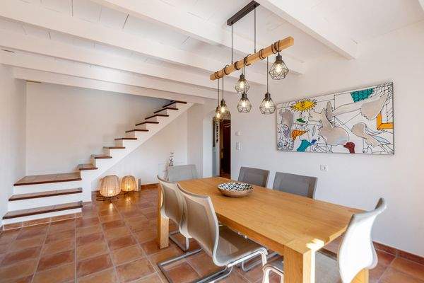 Essbereich - Zugang zum Hauptschlafzimmer