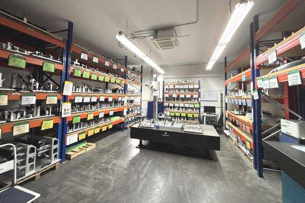 Klimatisiertes Kleinteilelager