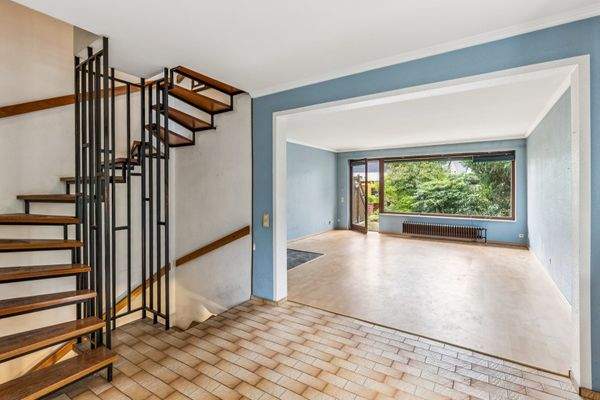 Blick in den Ess-/Wohnbereich