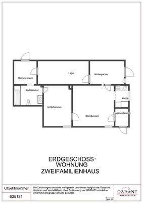 Grundriss Erdgeschoss Zweifamilienhaus