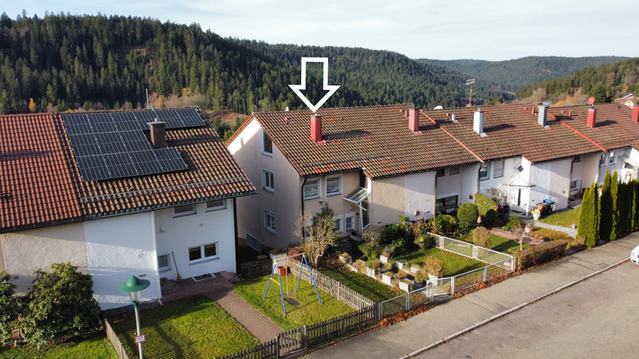 Gebäudeansicht Hauszugang