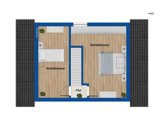 Grundriss Dachgeschoss