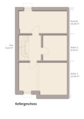 Grundriss Kellergeschoss