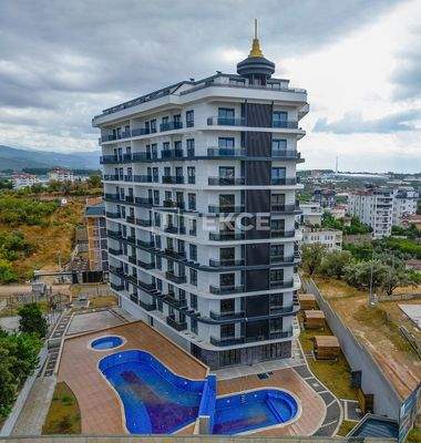 Elegant Design Flats in a Complex in Alanya Antalya