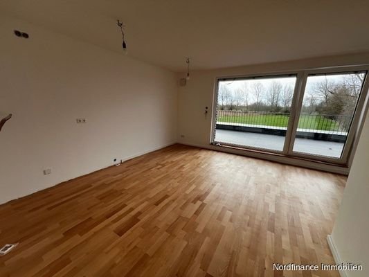 Wohnbereich mit vorgelagerter Dachterrasse