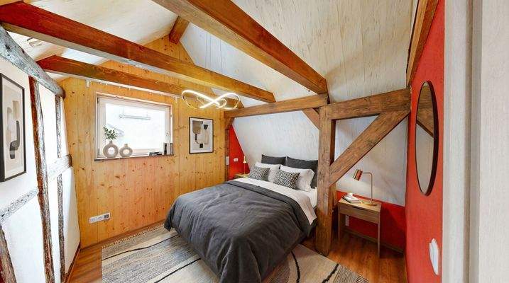 Einrichtungsbeispiel Schlafzimmer 3 DG