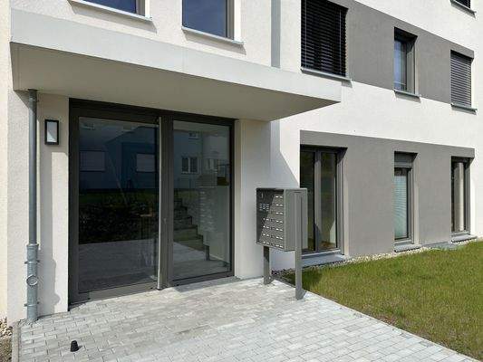 Überdachter Hauseingang