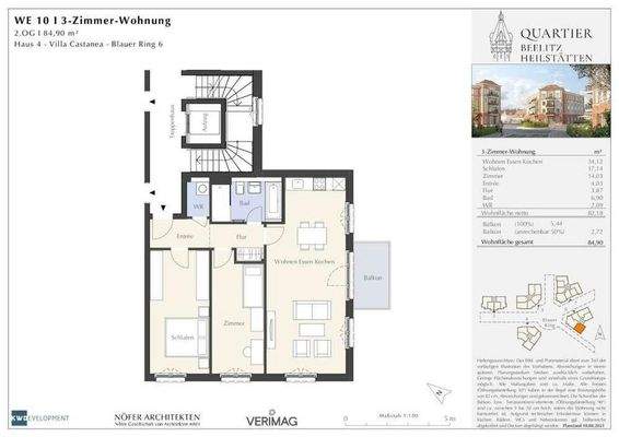 Grundriss Wohnung