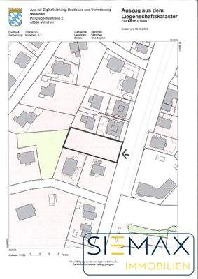 Lageplan Grundstück