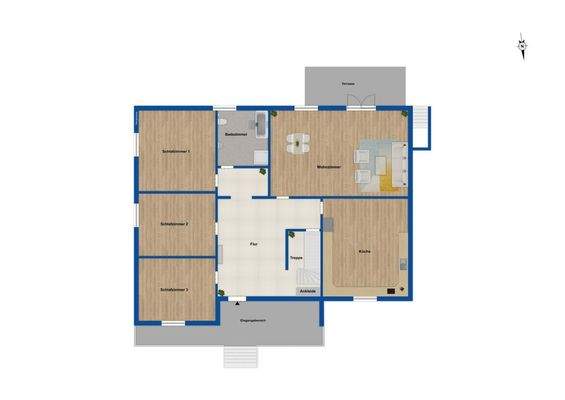 Grundriss Erdgechoss