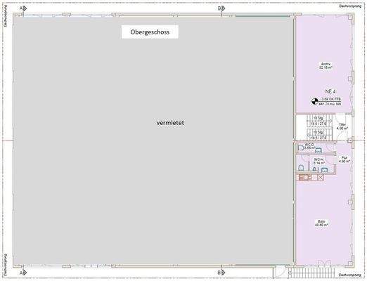 Grundriss Obergeschoss
