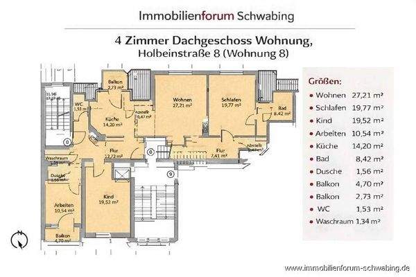 Grundriss Wohnung 8 aktuell 