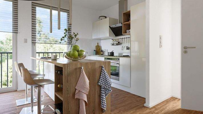 02_50 m_ - Innenraumvisualisierungen - Küche - Nahaufnahme