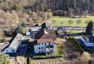 Hausansicht hinten von oben 