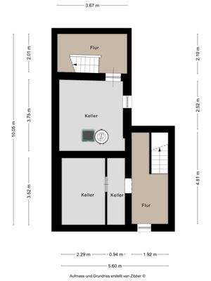 Grundriss Keller