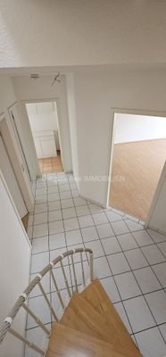 Treppe von oberer Etage