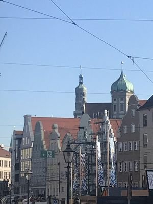 Die Prachtstraße von Augsburg