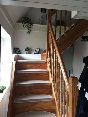 Treppe zum OG