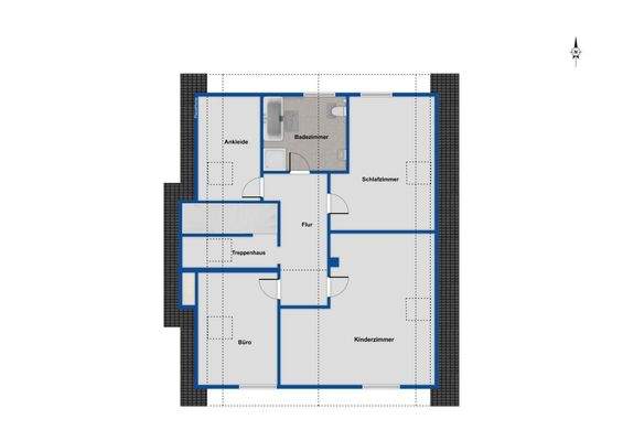 Grundriss Dachgeschoss