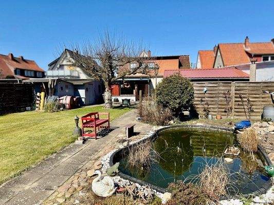 Gartenbereich / Teichanlage