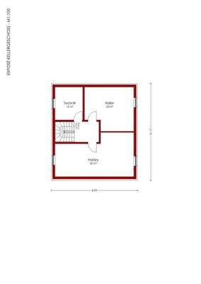  Kellergeschoss  Haus A