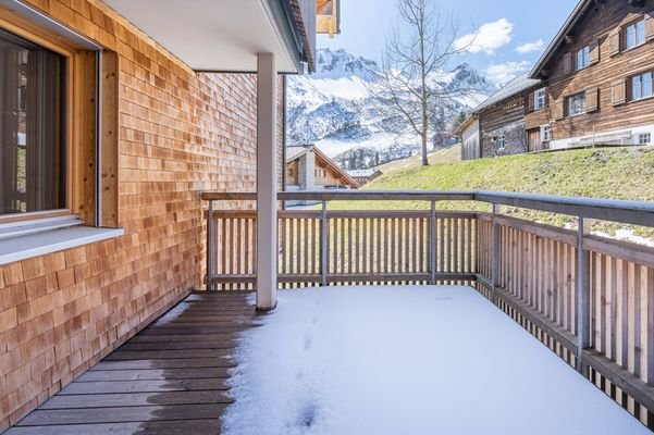 Terrasse nordseitig