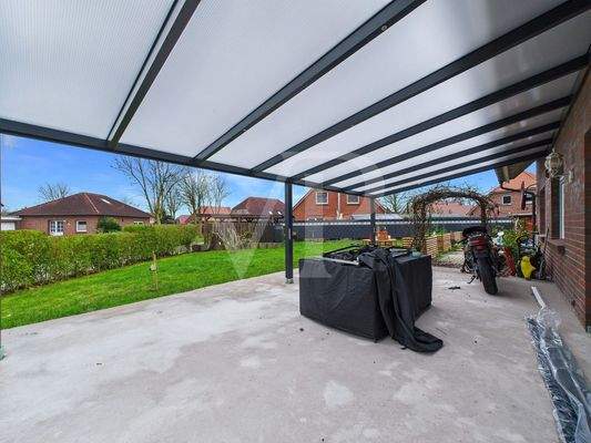 Überdachte Terrasse