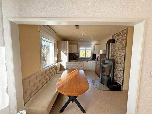 Essbereich und Küche