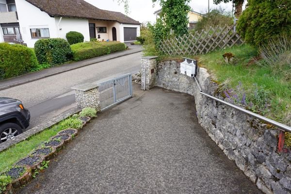 Zufahrt zum Haus