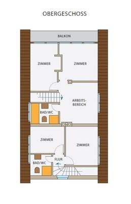 Obergeschoss Wohnung 3+4