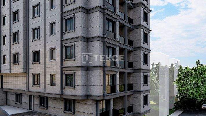 Flats 400 m from the Metro in İstanbul Eyüpsultan