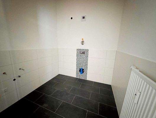 Barrierefreies WC im Erdgeschoss