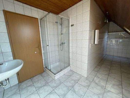 Badezimmer im DG des Neubaues