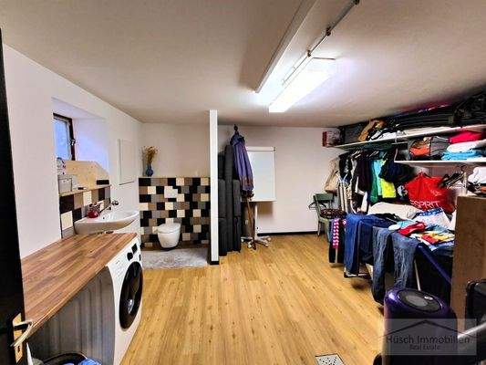 Hauswirtschaft mit WC