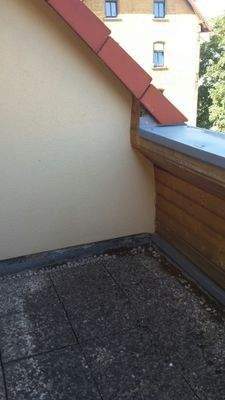 Balkon an der Küche