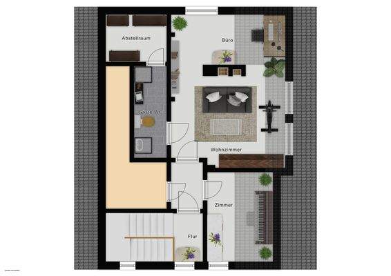 Haus Nr. 14 - 1. Obergeschoss