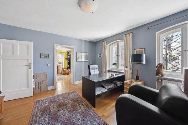 Arbeiten im ruhigen Ambiente mit Aussicht.