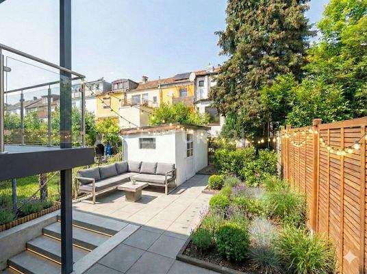 Terrasse visualisiert