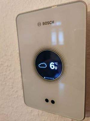 neue moderne Gastherme