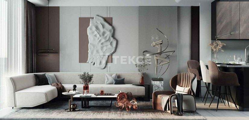 Apartments with Spacious Gardens Near the Sea in Çeşme