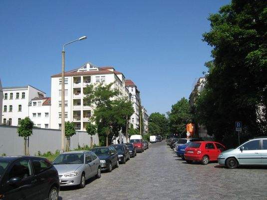 Blick Gustav-Mahler-Straße nach Nord