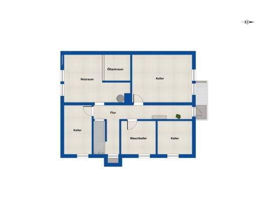 Grundriss Kellergeschoss