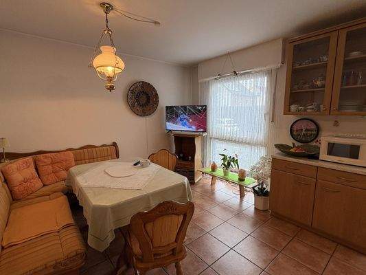 Essbereich in der Küche