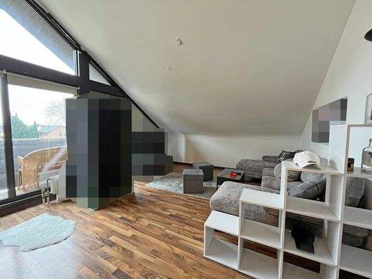 Wohnbereich (Beispielwohnung DG)