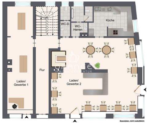 Grundriss EG Gewerbe