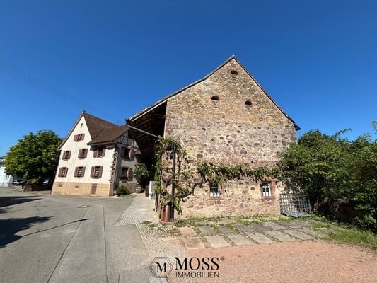 Gartenwirtschaft, Restaurant und Scheune