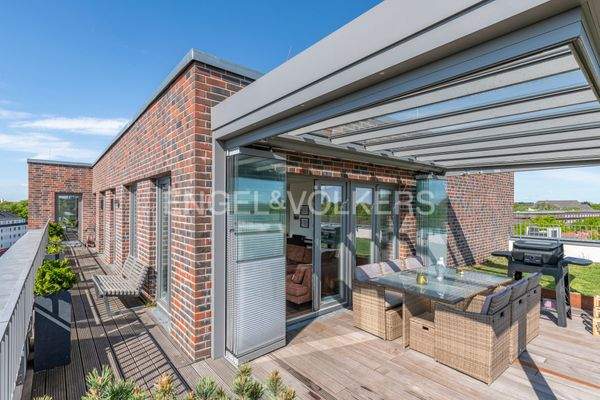 Wintergarten mit Schiebeelementen 